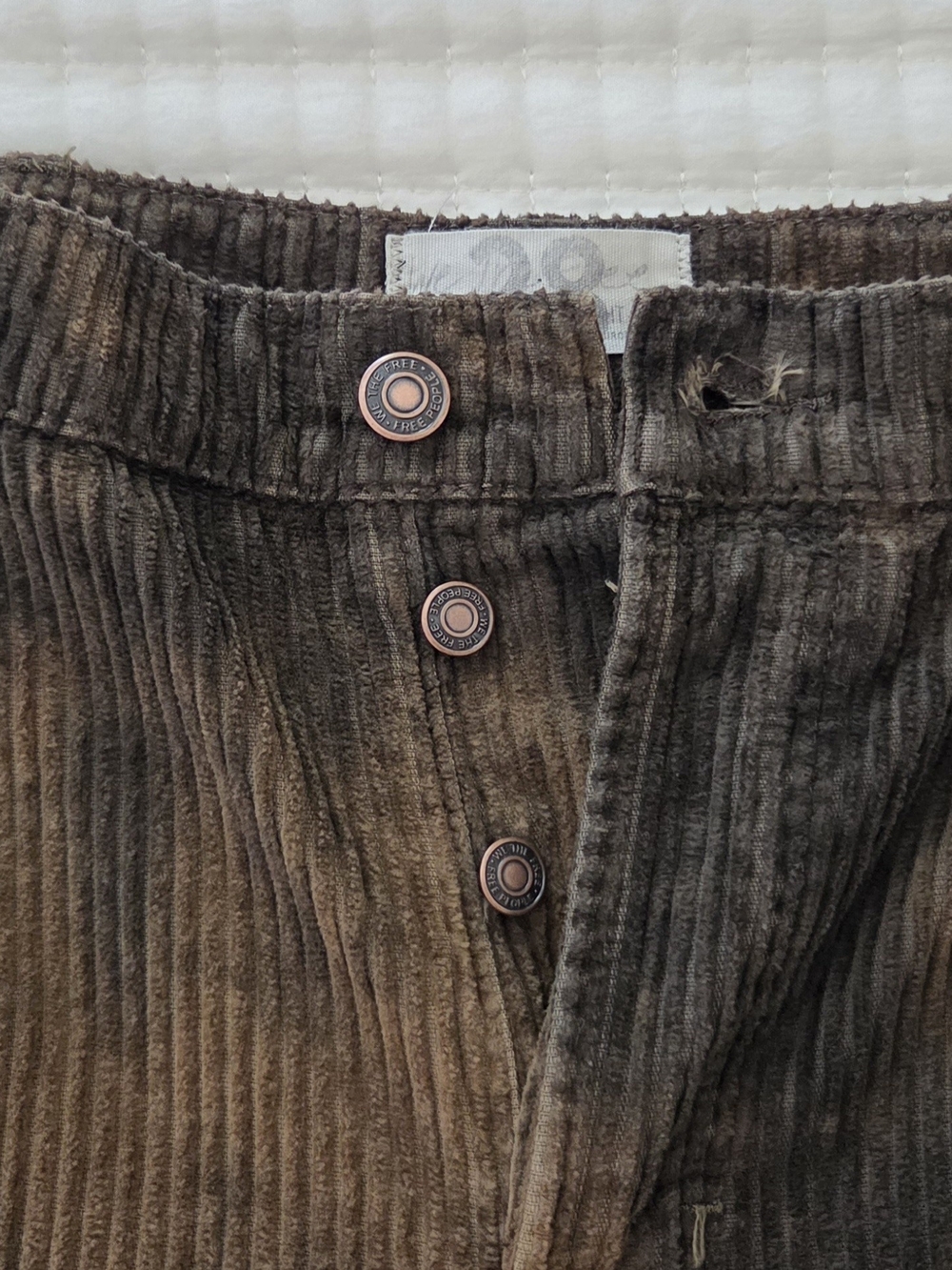 We The Free Men’s Corduroy Pants in Brown